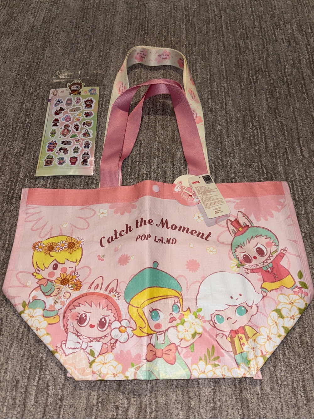 New Pop Land Spring Flower Series Shopping Bag - Picture 7 of 8